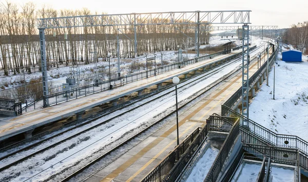 Tren istasyonu. — Stok fotoğraf