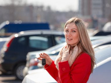 Girl and car