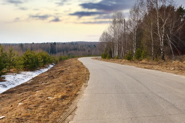 Bend in the road — Stock Photo, Image