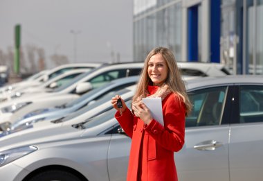 Girl and car