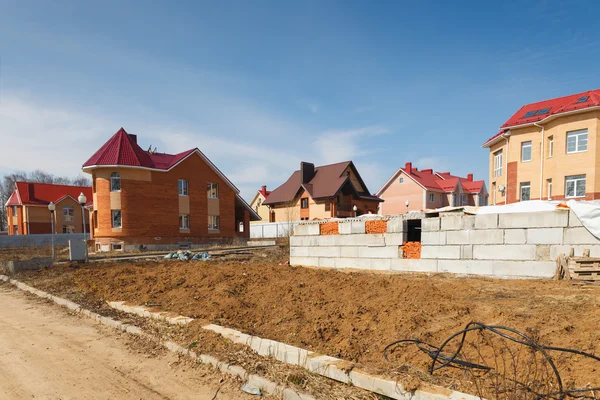 Villa de campo en construcción — Foto de Stock