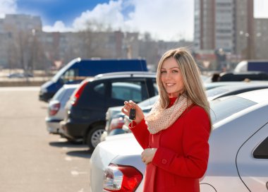 Girl and car