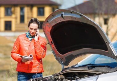 Girl and car