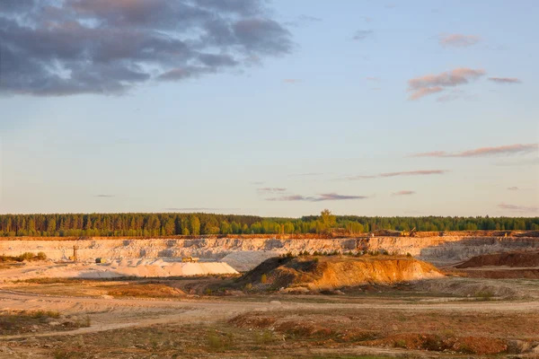 Limestone quarry — Stock Photo, Image
