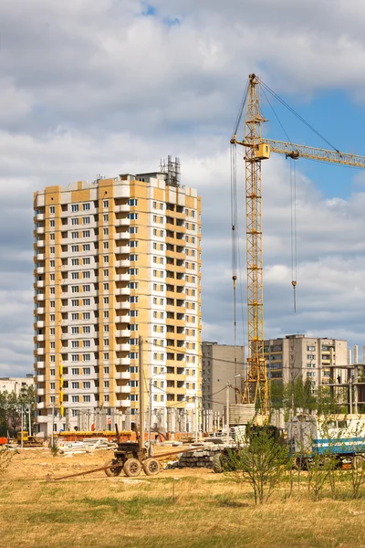 Bouwen van een woonwijk — Stockfoto