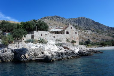 Akdeniz eski taş ev