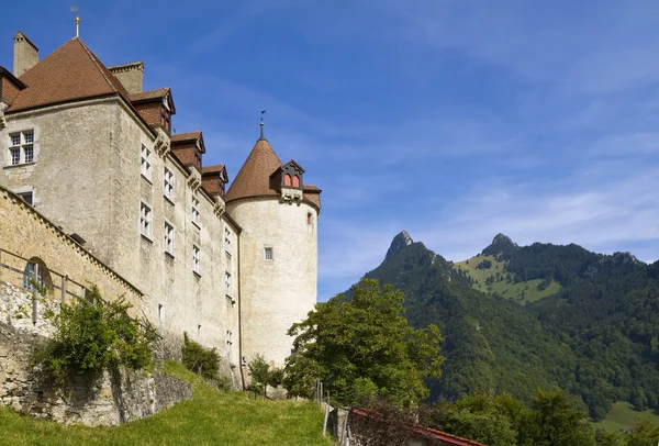 Gruyères slott — Stockfoto