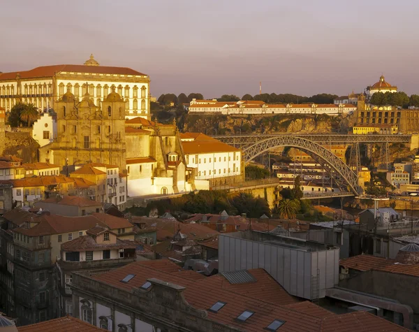 North side of Porto at evening — Stock Photo, Image