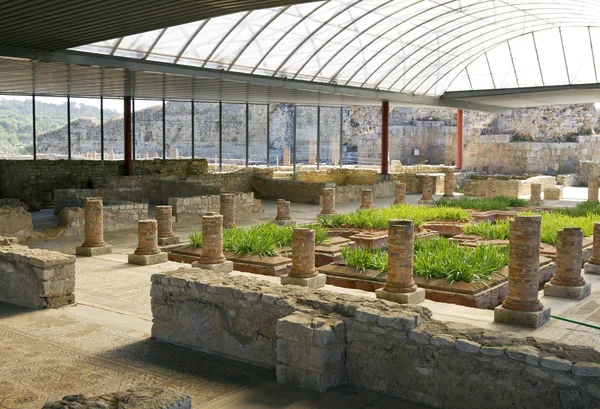 Roman ruins at Conímbriga — Stockfoto