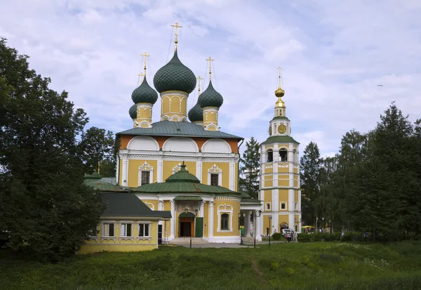 Преображенский собор в Угличском Кремле — стоковое фото