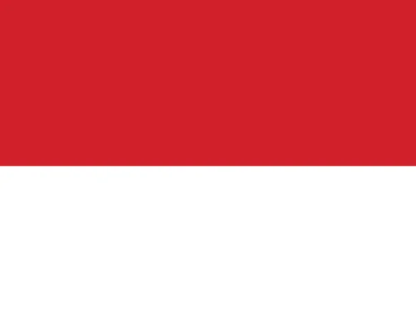 Bandeira de Monaco —  Vetores de Stock