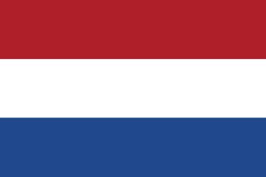 Flag of Netherlands clipart