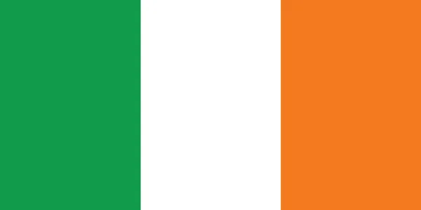 Drapeau de l'Irlande — Image vectorielle