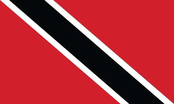 Vlag van Trinidad en Tobago — Stockvector