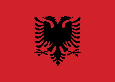 Arnavutluk Cumhuriyeti bayrağı