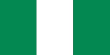 Flag of Nigeria clipart