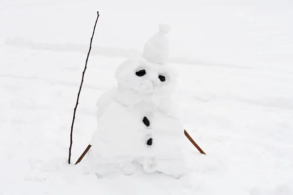 雪人 — 图库照片