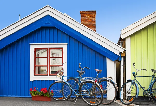Wooden houses — Stock Photo, Image
