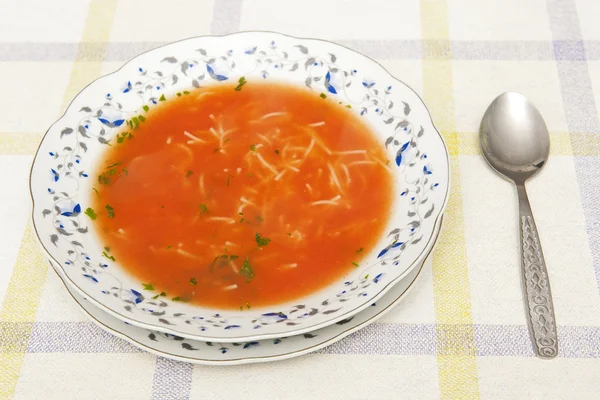 Tomatensuppe — Stockfoto