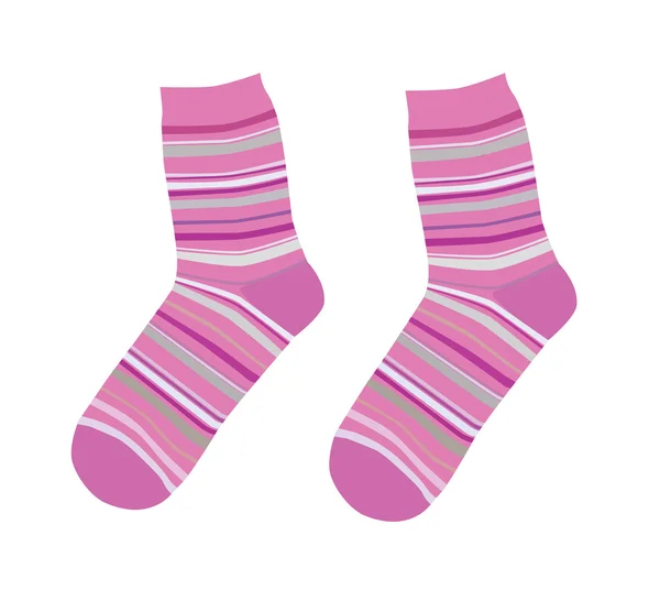 Calcetines lindos — Vector de stock