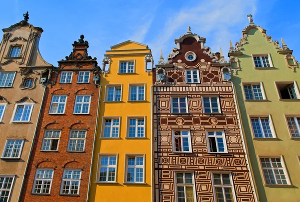 Färgglada hus — Stockfoto