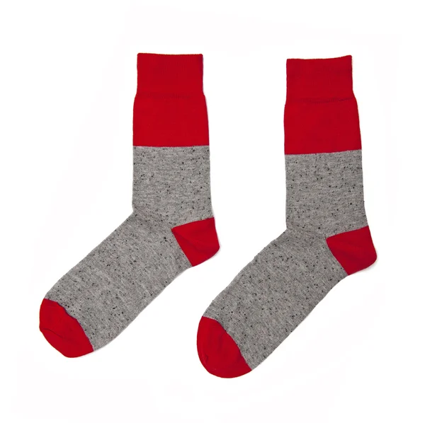 Socken isoliert auf weiß — Stockfoto