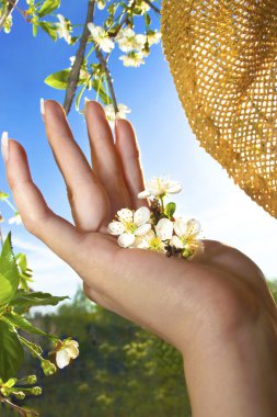 avucunun içinde bahar.