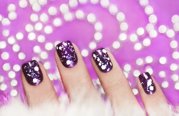 Manicura de nieve . — Foto de Stock