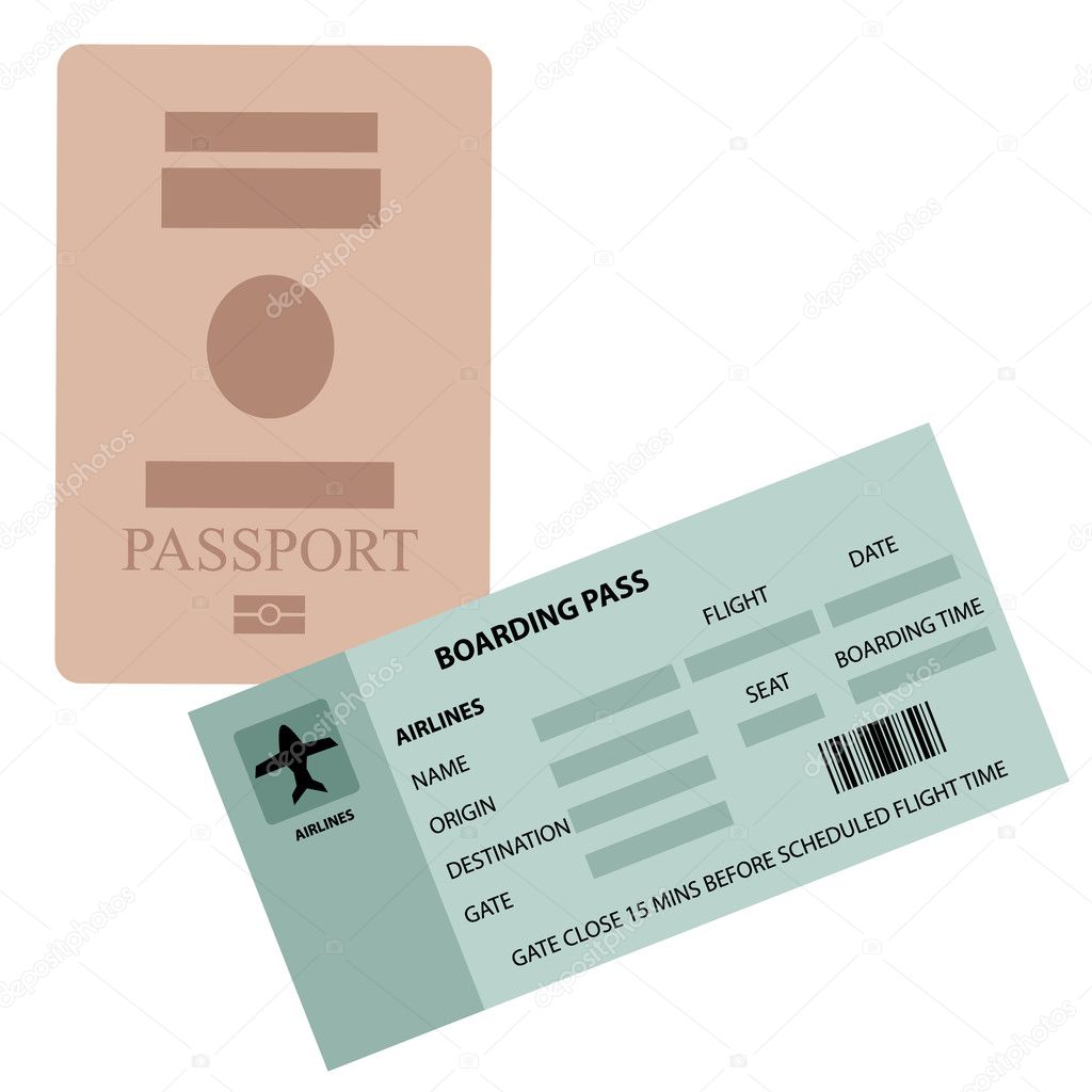 Passpoart and Boarding Pass