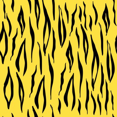 Dikişsiz kaplan deseni