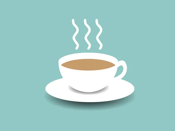 Varmt kaffe — Stock vektor