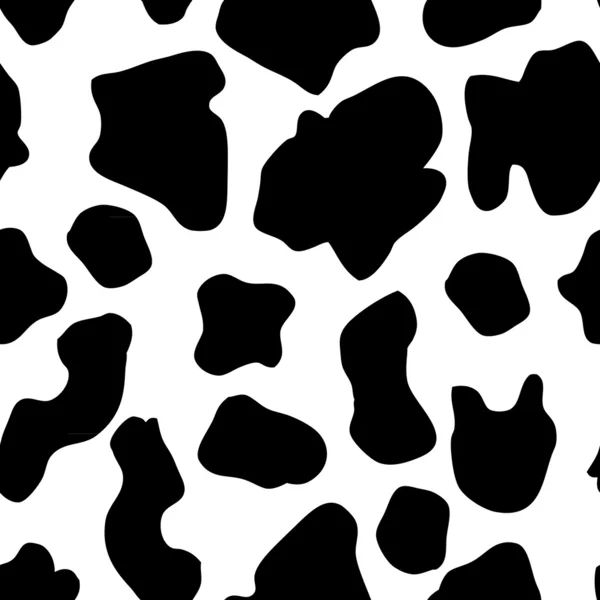 Seamless Cow Pattern — Stock Vector