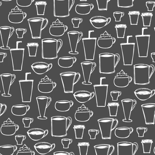 Iconos de tazas de café — Archivo Imágenes Vectoriales