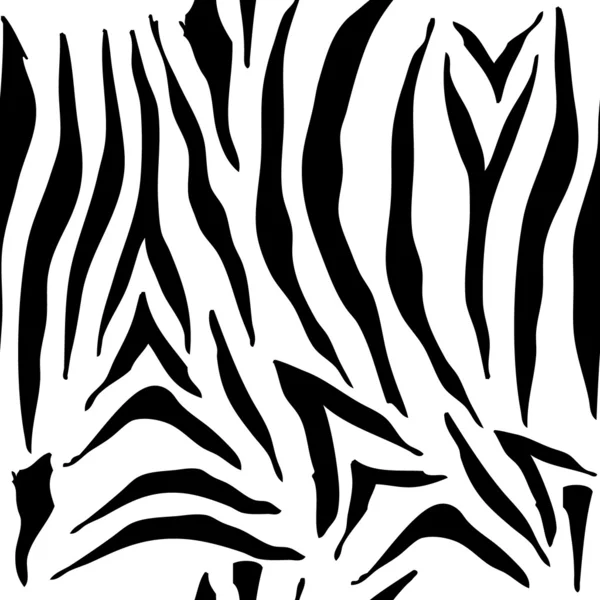 Sömlös zebra mönster — Stock vektor