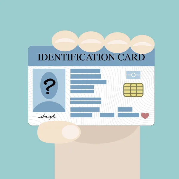 Id Card Vector Free