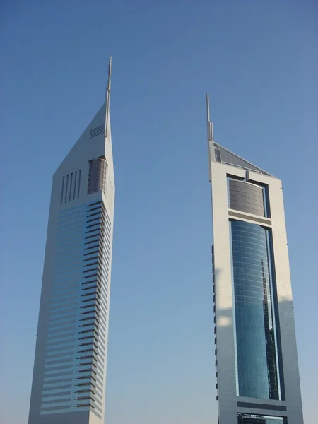 Emirates towers, dubai-ban — Stock Fotó