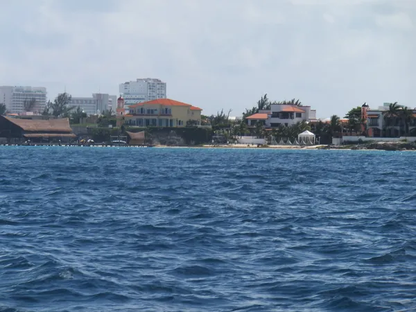 Vista de Cancún en México — Foto de Stock