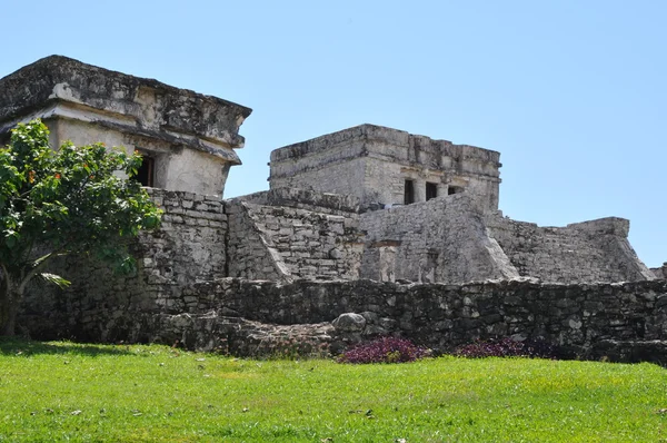 Mayaruinerna i Tulum — Stockfoto