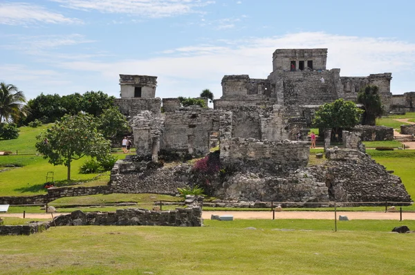 Tulum Μάγια ερείπια — Φωτογραφία Αρχείου