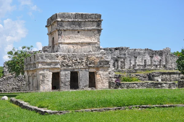 Руины тулум-майя — стоковое фото
