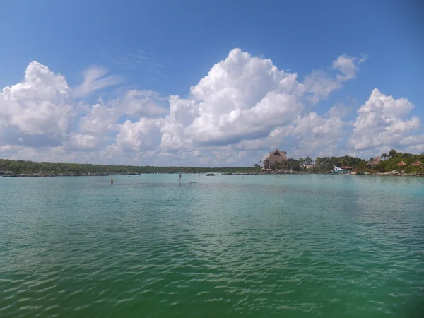 Xel-ha-park in mexiko — Stockfoto