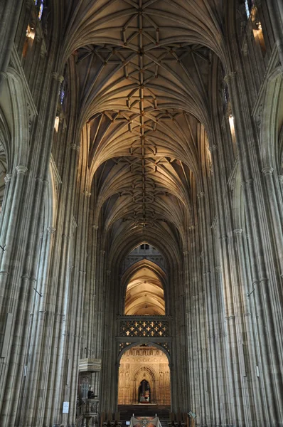 Interior de la Catedral de Canterbury — Foto de Stock