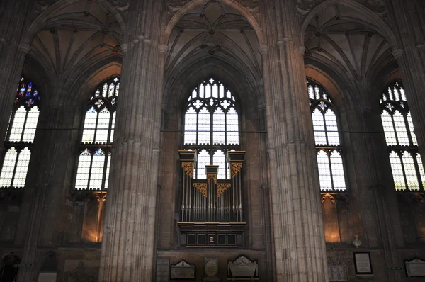 Interior of Canterbury Cathedral — Stock Photo, Image