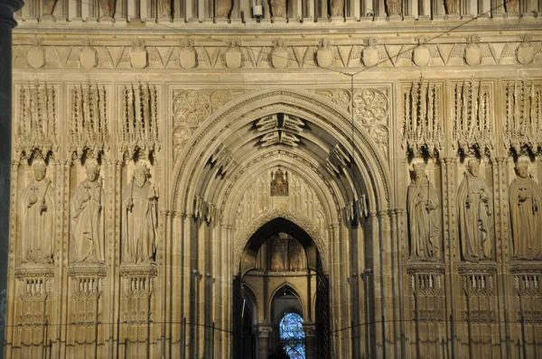 Inre av canterbury cathedral — Stockfoto