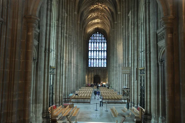 Interior de la Catedral de Canterbury — Foto de Stock