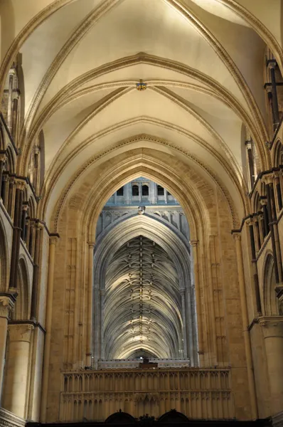 Інтер'єр Кентерберійський собор — стокове фото