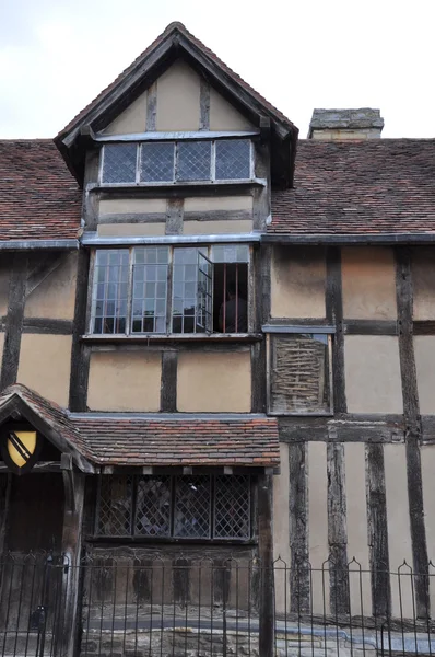 Lugar de nacimiento de Shakespeare en Stratford-Upon-Avon —  Fotos de Stock