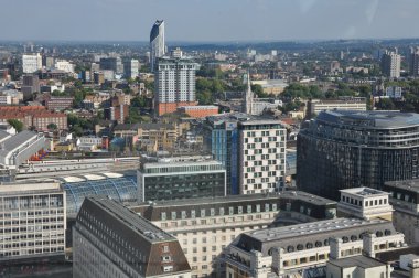 Londra 'nın havadan görüntüsü