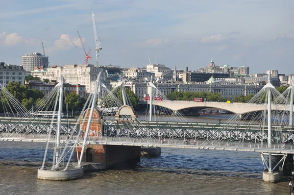 Floden Thames i London — Stockfoto