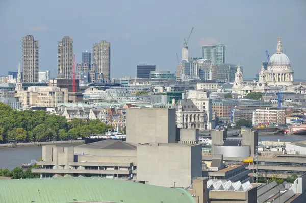 Flygfoto över London — Stockfoto